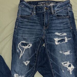 American Eagle Dark Blue Denim
